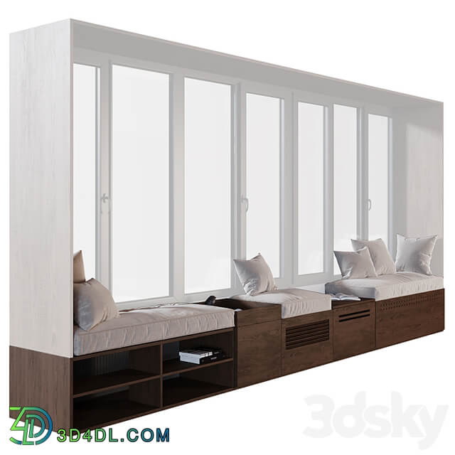 Modules and Window Seat Pillows set
