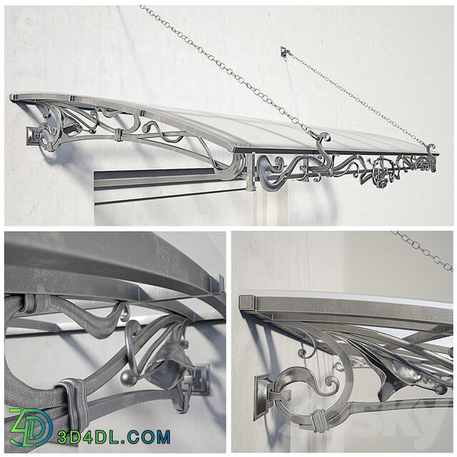 Canopy forged 2 3D Models