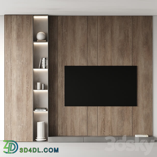 TV Wall set 03