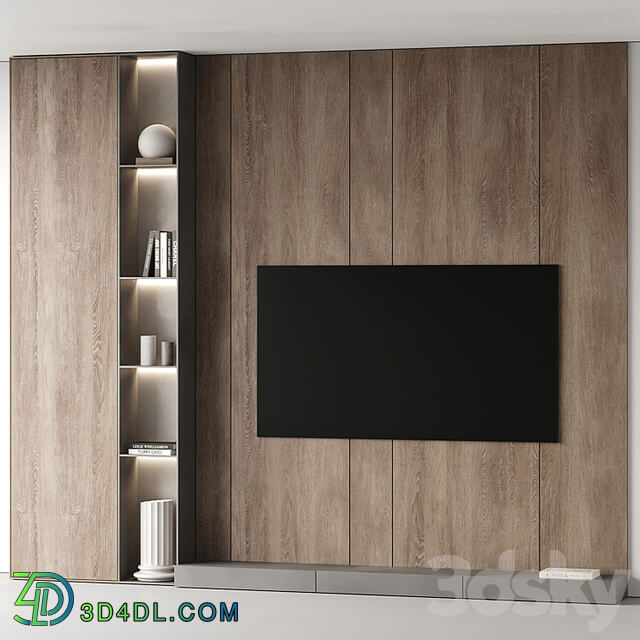 TV Wall set 03