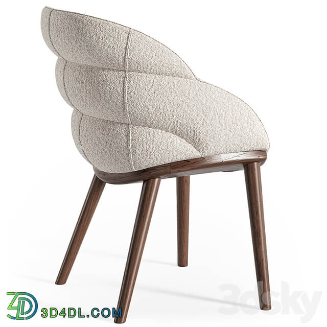 Cattelan Italia Camilla wood armchair