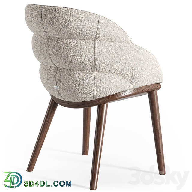 Cattelan Italia Camilla wood armchair