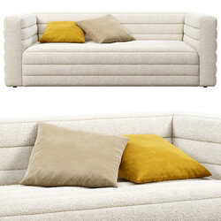 CB2 Strato Boucle Sofa 