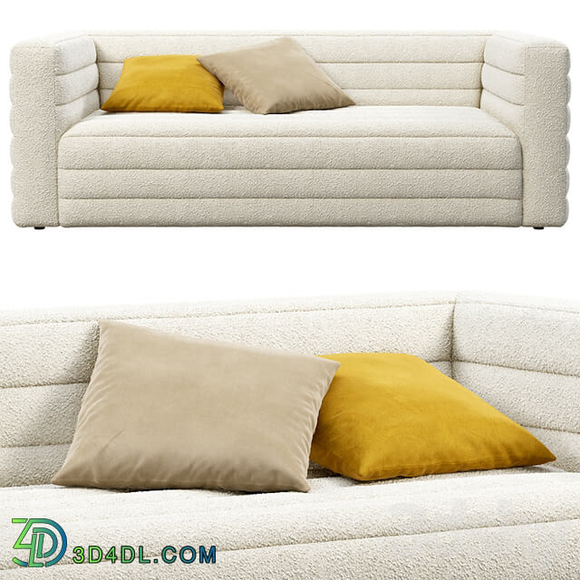 CB2 Strato Boucle Sofa