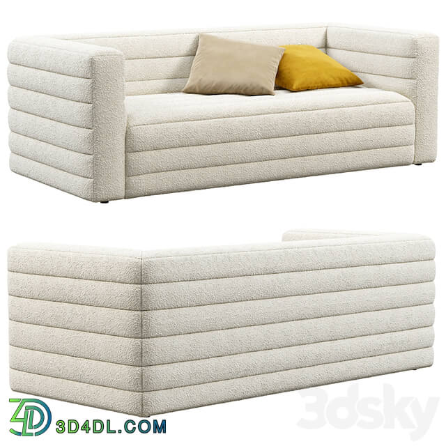 CB2 Strato Boucle Sofa