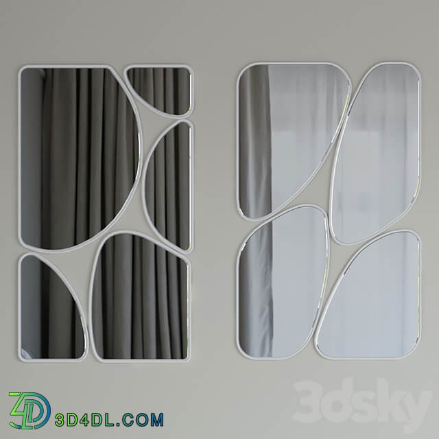 Mirrors quadrant set 02