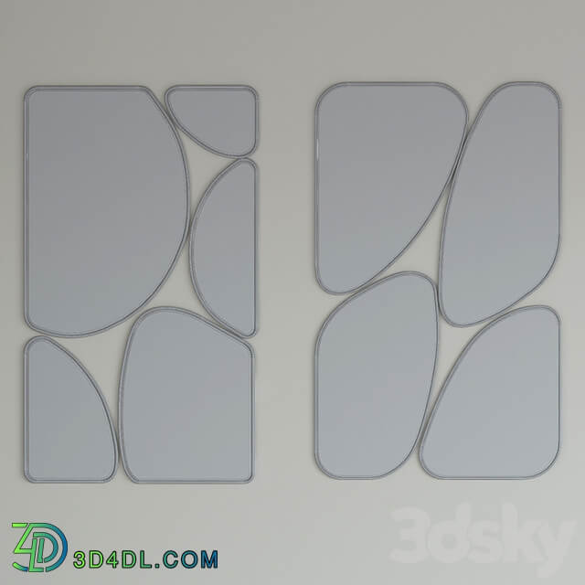 Mirrors quadrant set 02