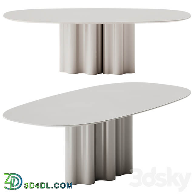 Saba Italia Teatro Magico Oval Table