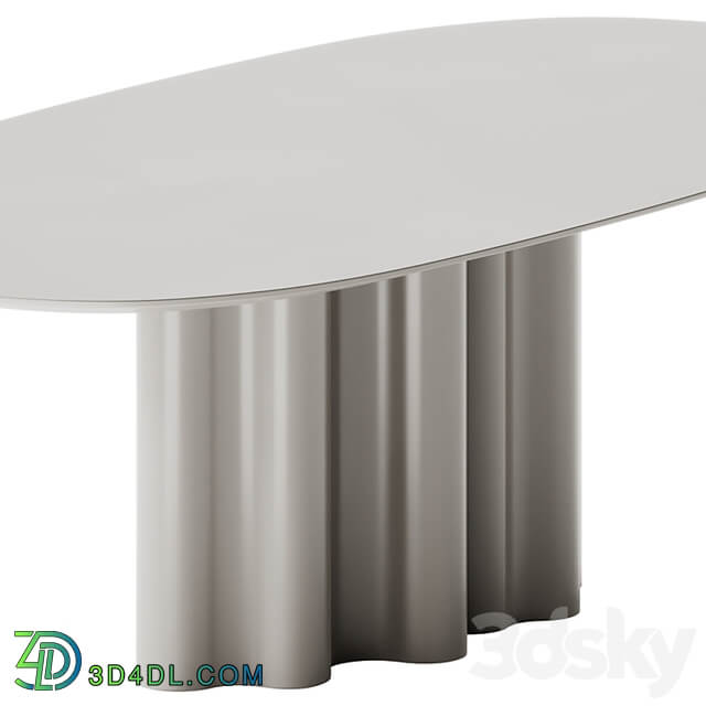 Saba Italia Teatro Magico Oval Table