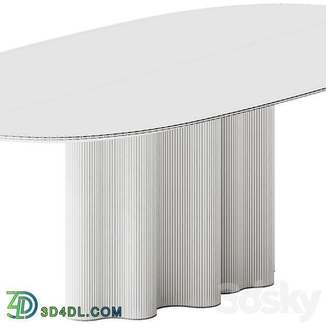 Saba Italia Teatro Magico Oval Table