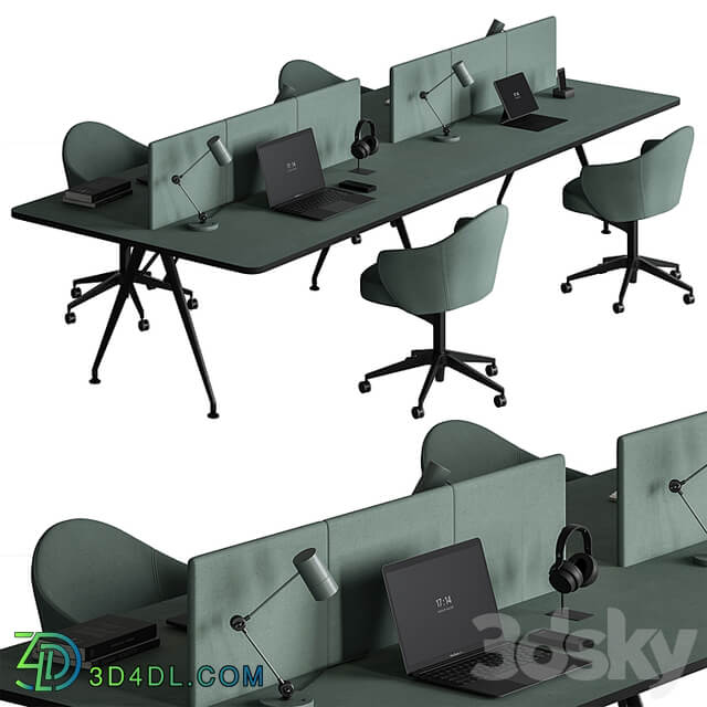 Employee Set Office Furniture 460