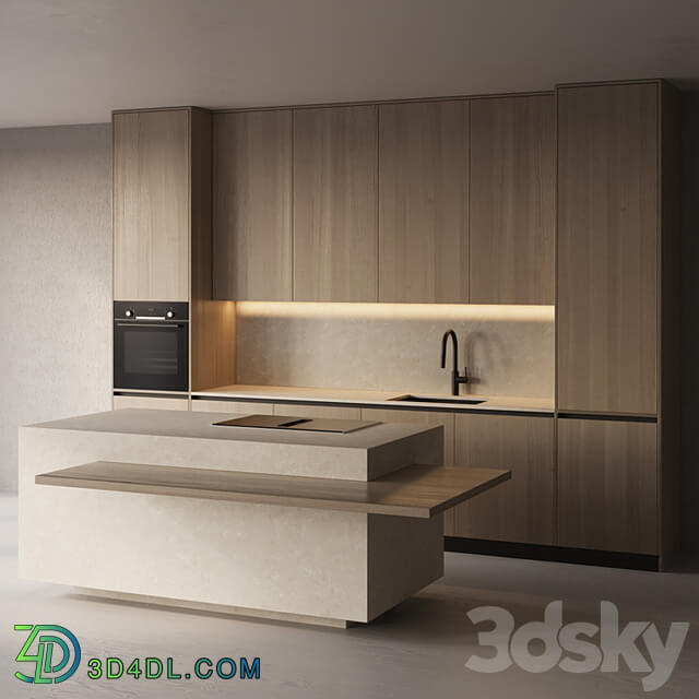 Kitchen in modern style Kitchen 02