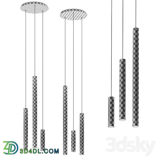 A Tube Lodes Cluster suspension lamps Pendant