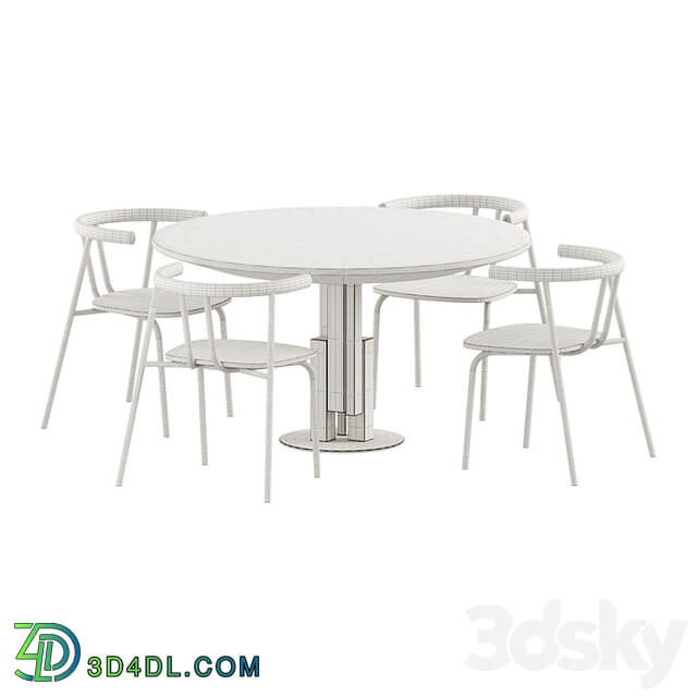 Dining set by Archinect