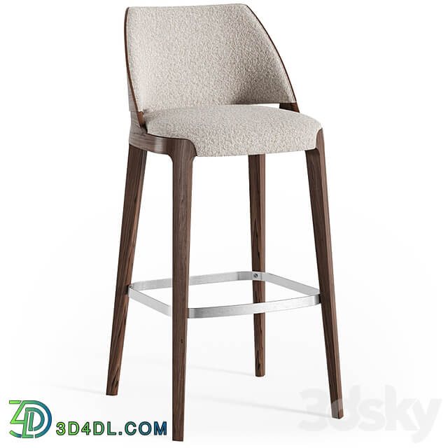 Potocco Velis wood stool