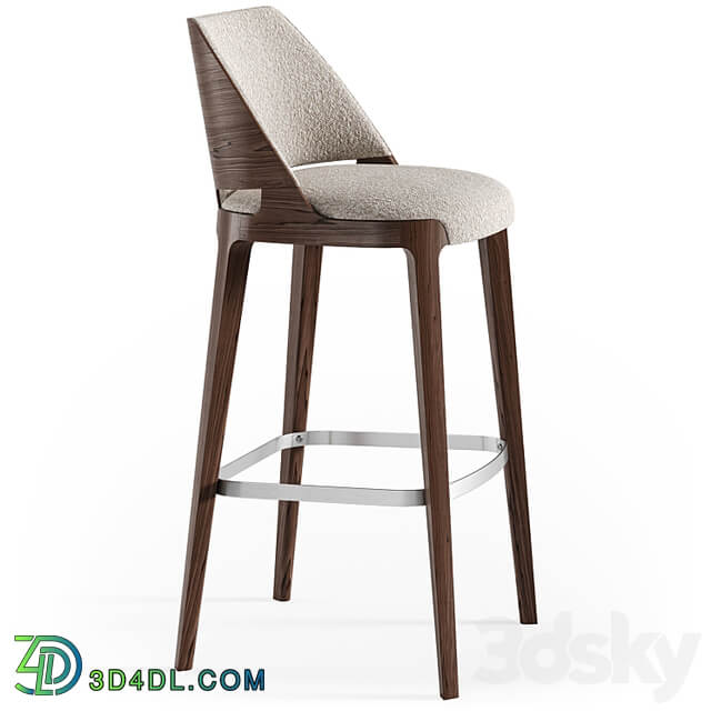 Potocco Velis wood stool