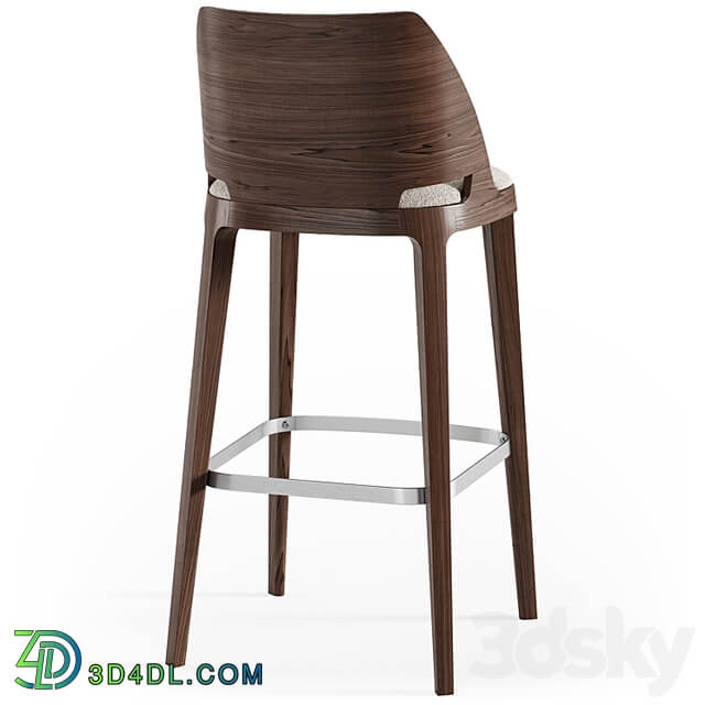 Potocco Velis wood stool