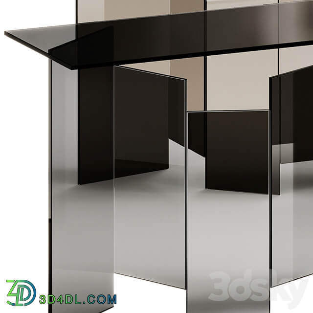 Tonelli Design METROPOLIS Rectangular console table