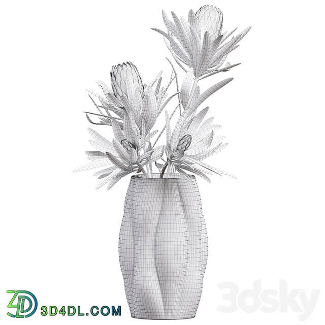 Float Vase with Flowers