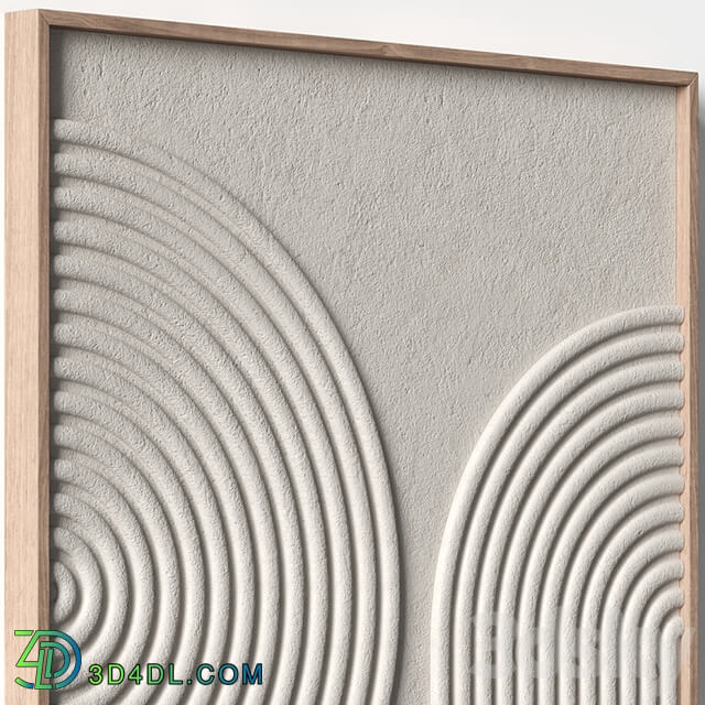 Relief artwork 3d art wall decor Panels