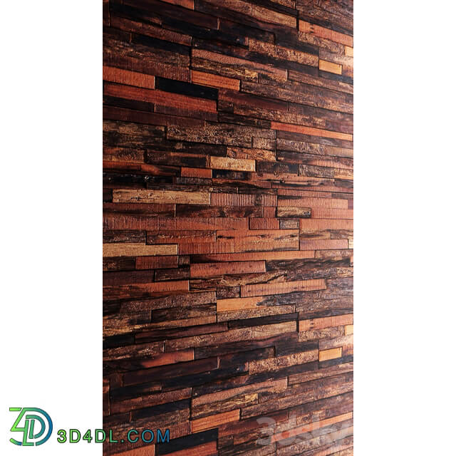 ART wall of boards. wall decor plank panels wooden decor boards wooden wall panel slats Other decorative objects 3D Models