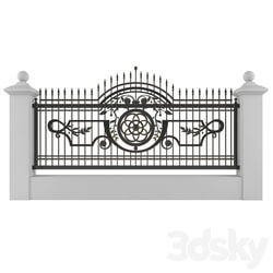 Forged fence 22 3D Models 