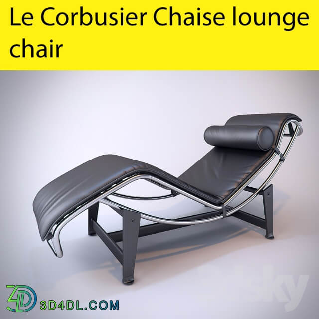 Other soft seating Le Corbusier Chaise lounge chair