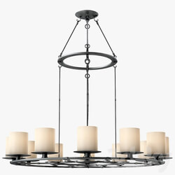 Holly Hunt Madiera Hanging Lamp Pendant light 3D Models 