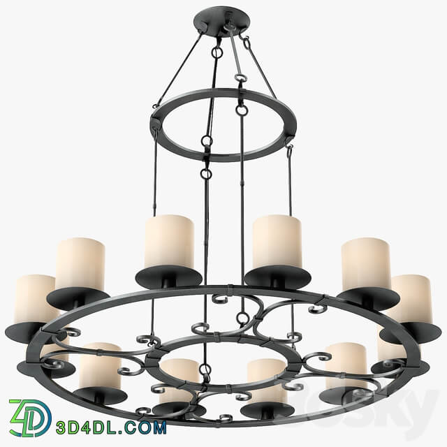 Holly Hunt Madiera Hanging Lamp Pendant light 3D Models