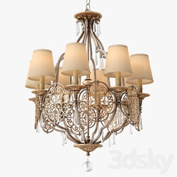 Murray Feiss Marcella Marcella 8Lt Chandelier Pendant light 3D Models 