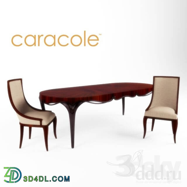 Table Chair caracole Loop de lu