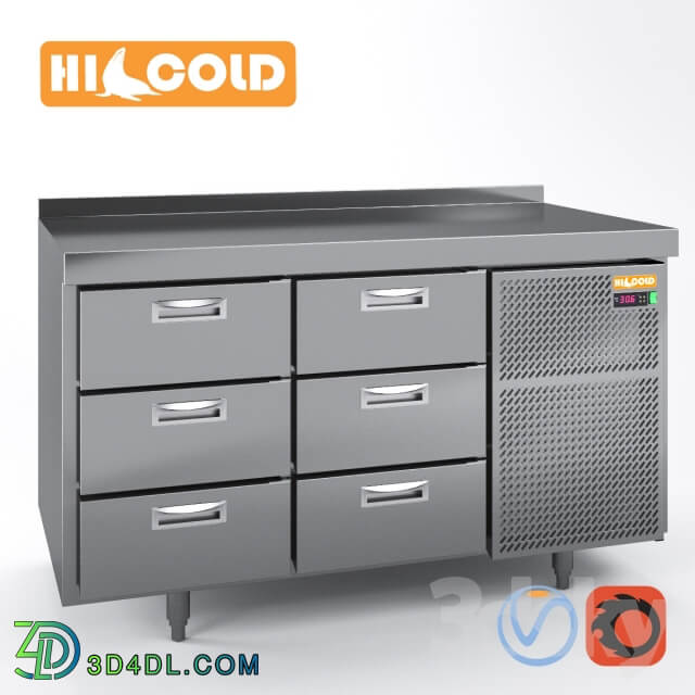 Table refrigerated pizzafied HiCold set HiCold SN 111 GN 11 GN 33 GN 1