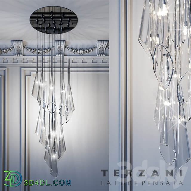 TERZANI Calle Perennial Pendant light 3D Models