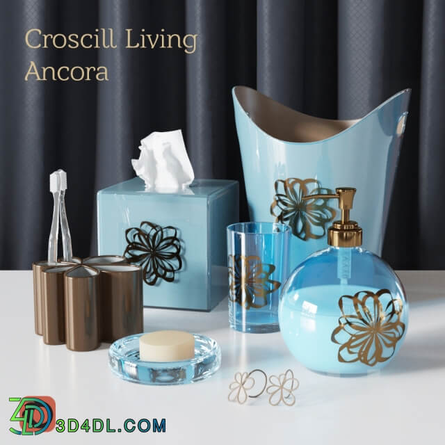 Bath accessories Croscill Living Ancora