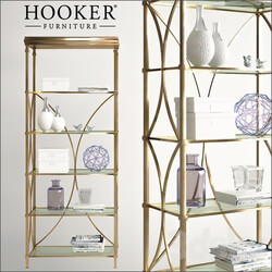 Hooker Furniture Bunching Etagere 3D Models 