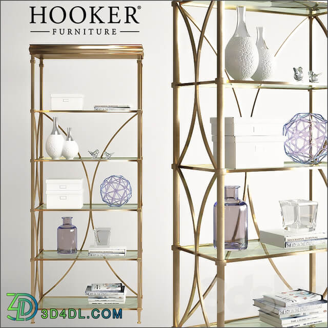 Hooker Furniture Bunching Etagere 3D Models