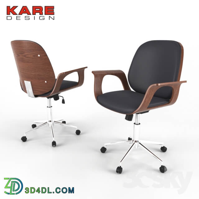 Office Chair Patron Walnut