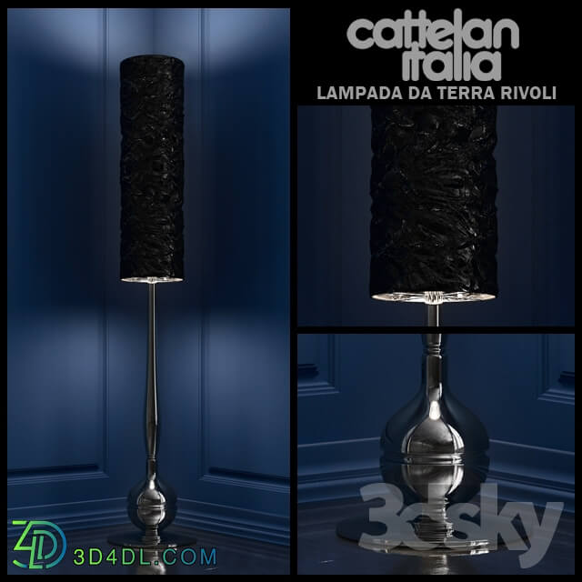 cattelan italia noir LAMPADA DA TERRA RIVOLI