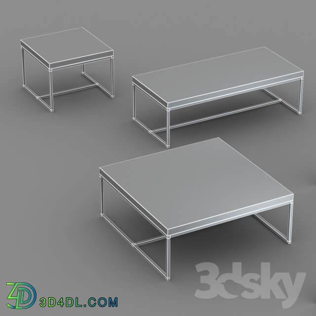 Dome Deco set of coffee tables