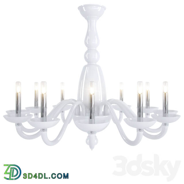 Barovier amp toso Palladiano Pendant light 3D Models