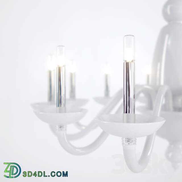 Barovier amp toso Palladiano Pendant light 3D Models