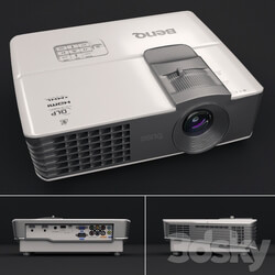 BenQ W1070 projector PC other electronics 3D Models 