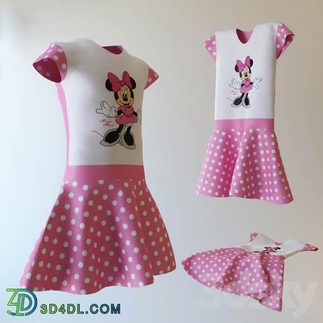 Baby Dress Clothes 3D Models