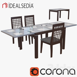 Table Chair table and chair iDEALSEDiA v2 