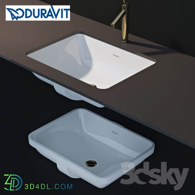 Duravit sink Stand L cube 820x480x550 c sink and mirror