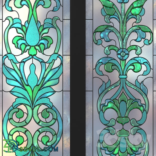 stained glass window