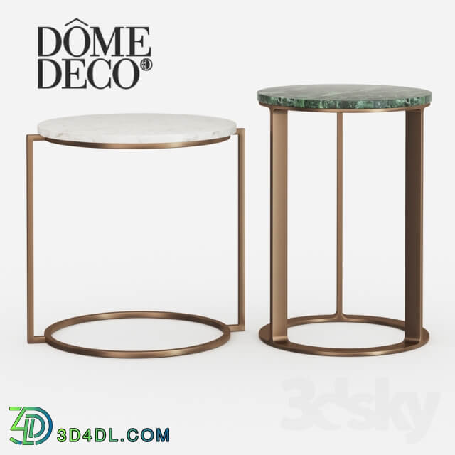 Dome Deco set of coffee tables