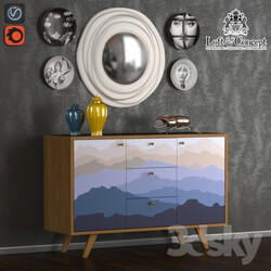 Sideboard Chest of drawer Set loft concept 1 