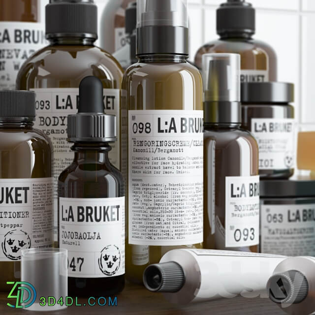 L A Bruket set