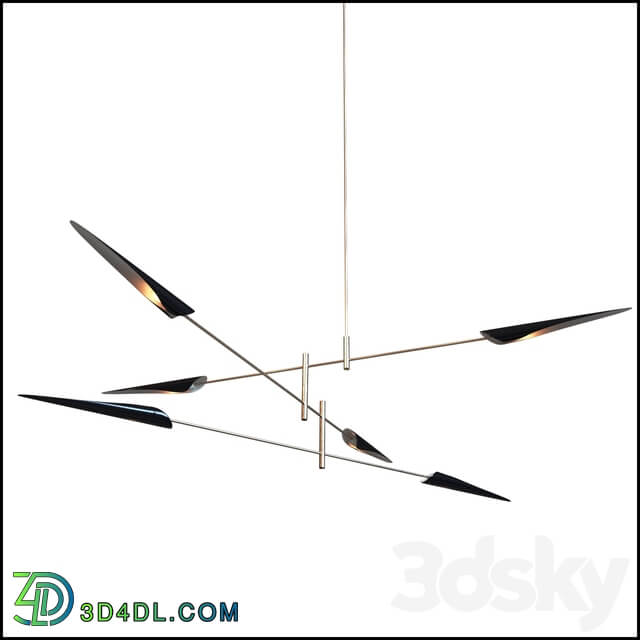 pendant lamp Sarus Mobile NO 428 Pendant light 3D Models